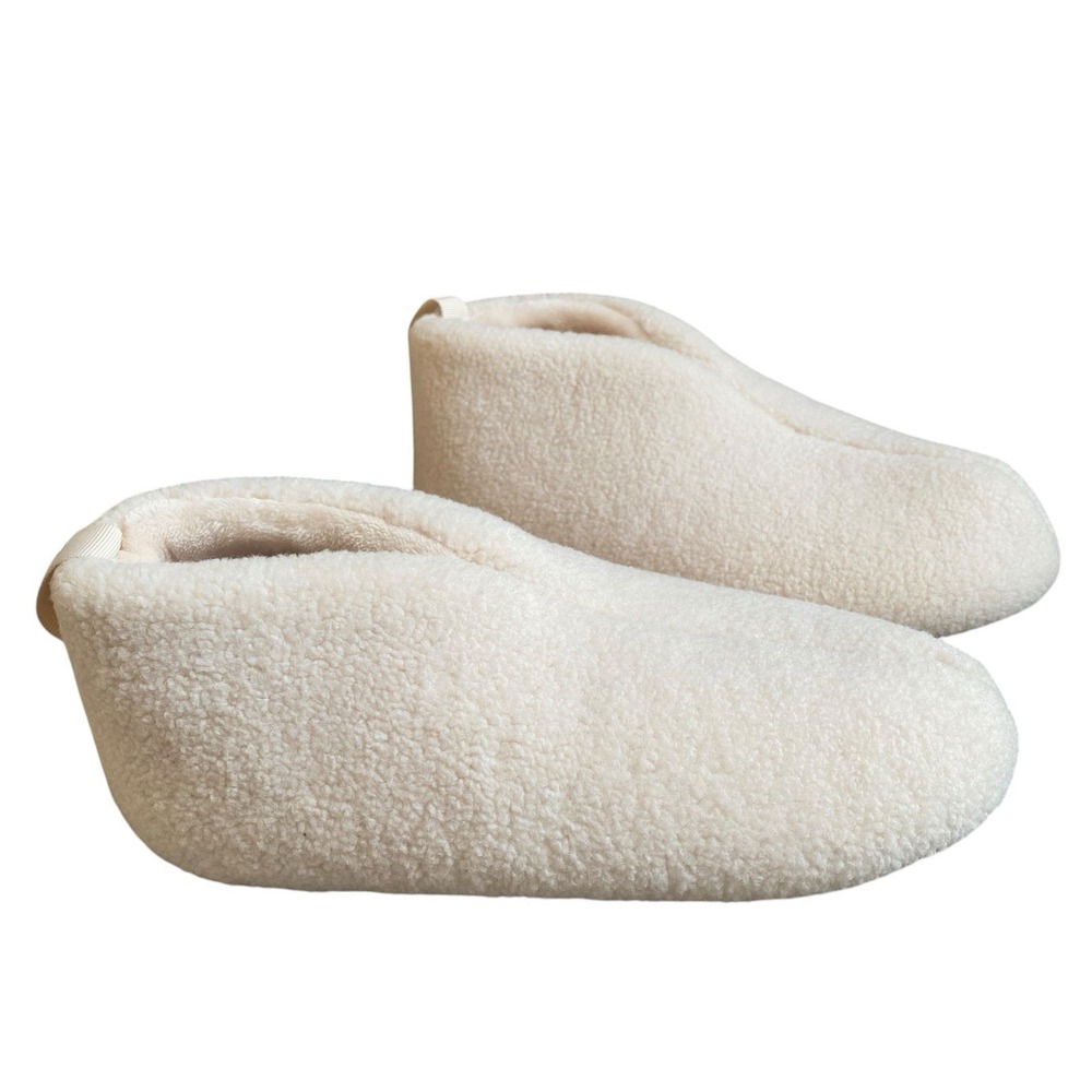 BOMBAS Women's Cabin Bootie Slipper Size 10 Alpine Cream NEW